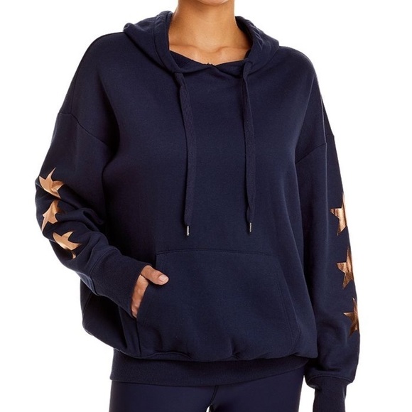 Aqua Athletics Oversized Fool Star Hoodie - Picture 1 of 11